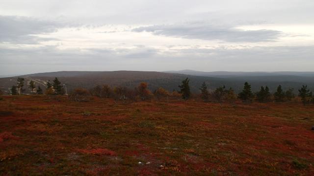 Ruskaa Saariselällä