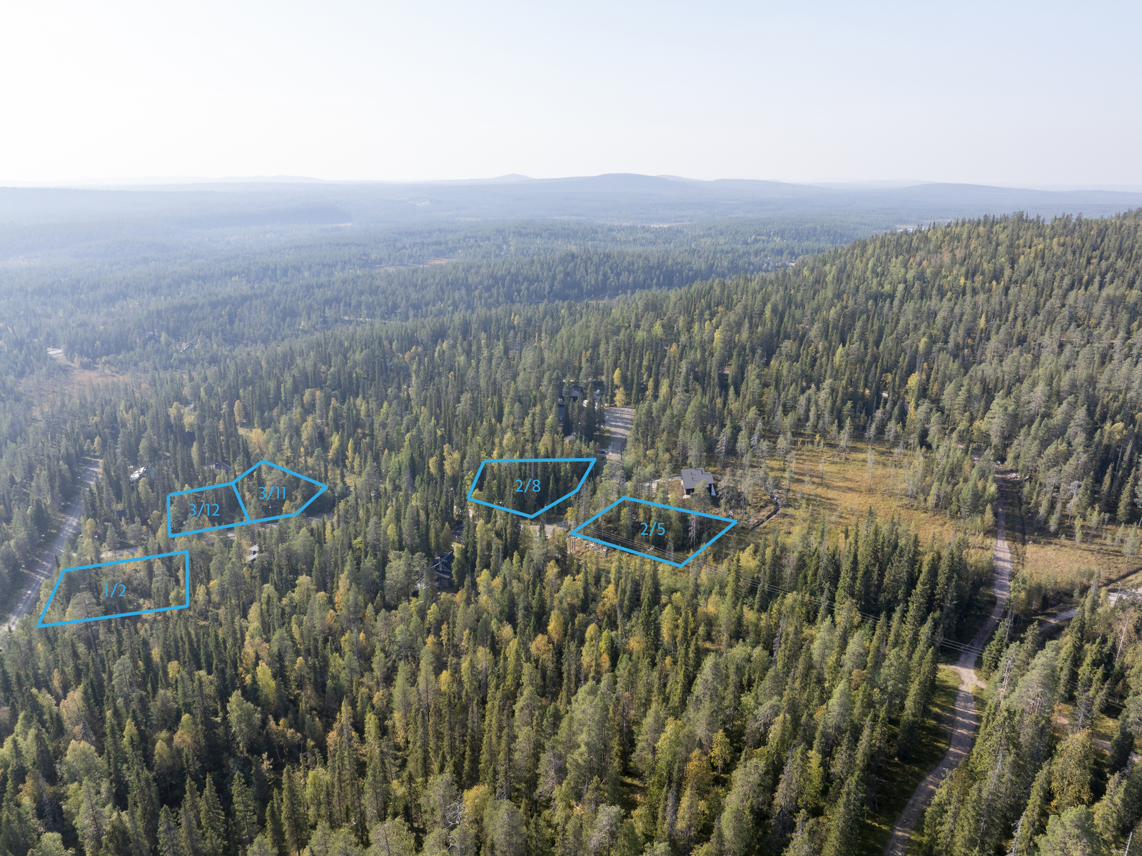 Ilmakuva tontista 2-5