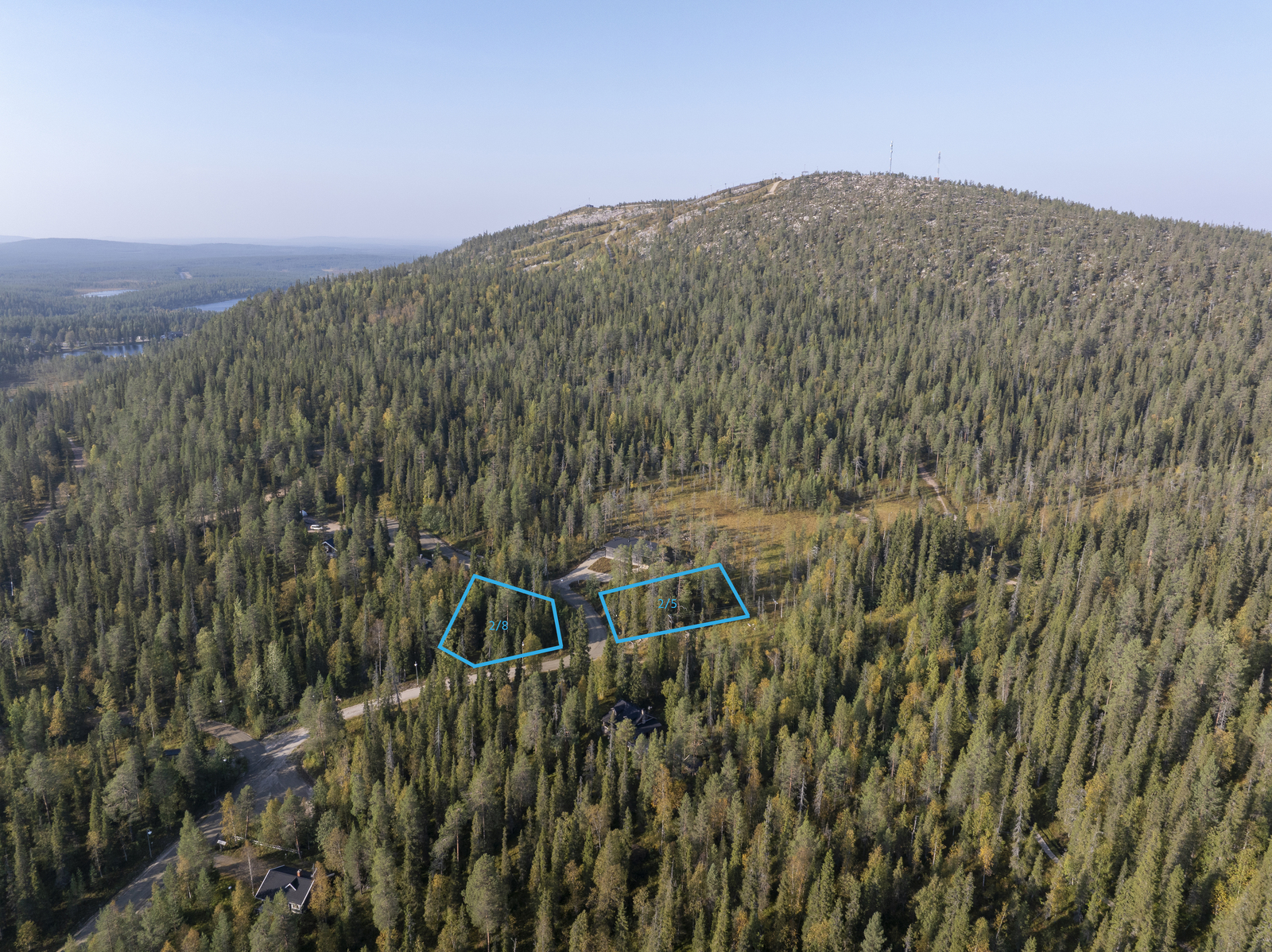 Tontti 2-8 Ilmakuva.