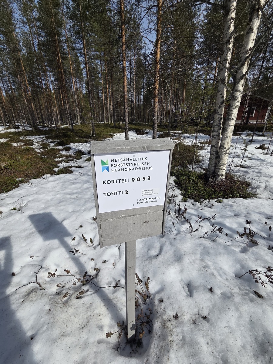 Tontti RA 2 tonttitaulu.